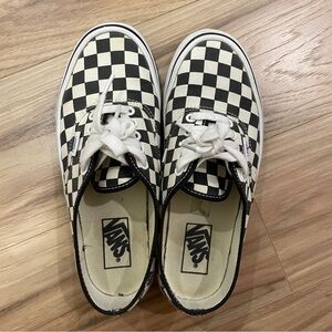 vans checked Size8